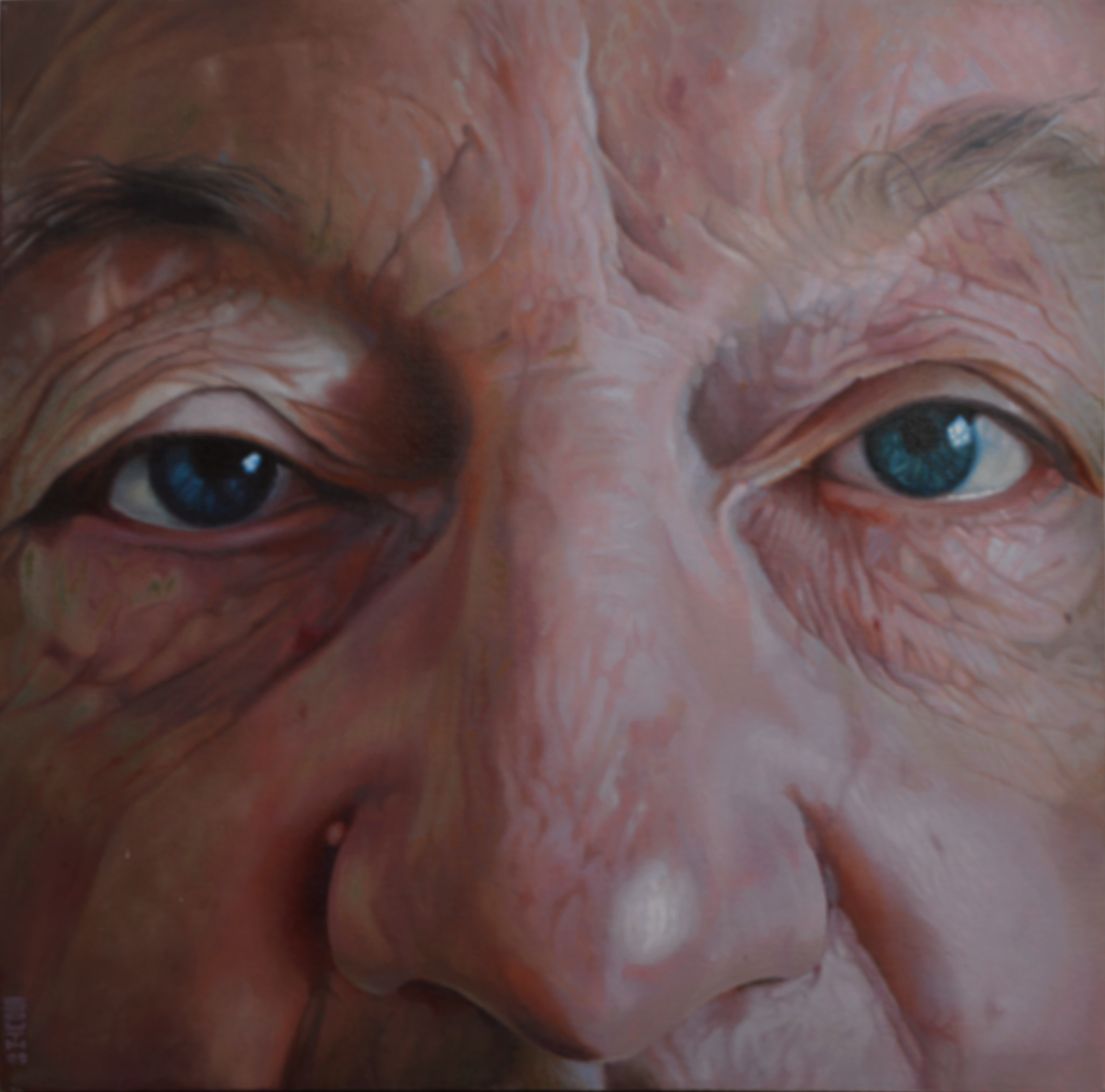 a close-up pf a man's face - Tony South - Dad